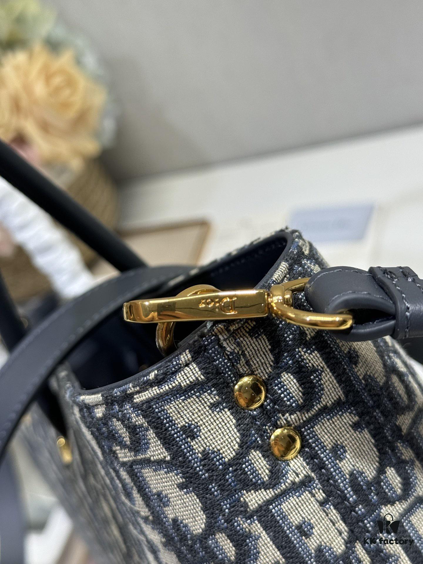 Top-Grade Authentic Dior Stills Handbag (Blue Cloth)