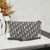 Diorstar Hobo Chain Bag in Blue Denim Dior Oblique Jacquard