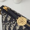 Diorstar Hobo Chain Bag in Blue Denim Dior Oblique Jacquard