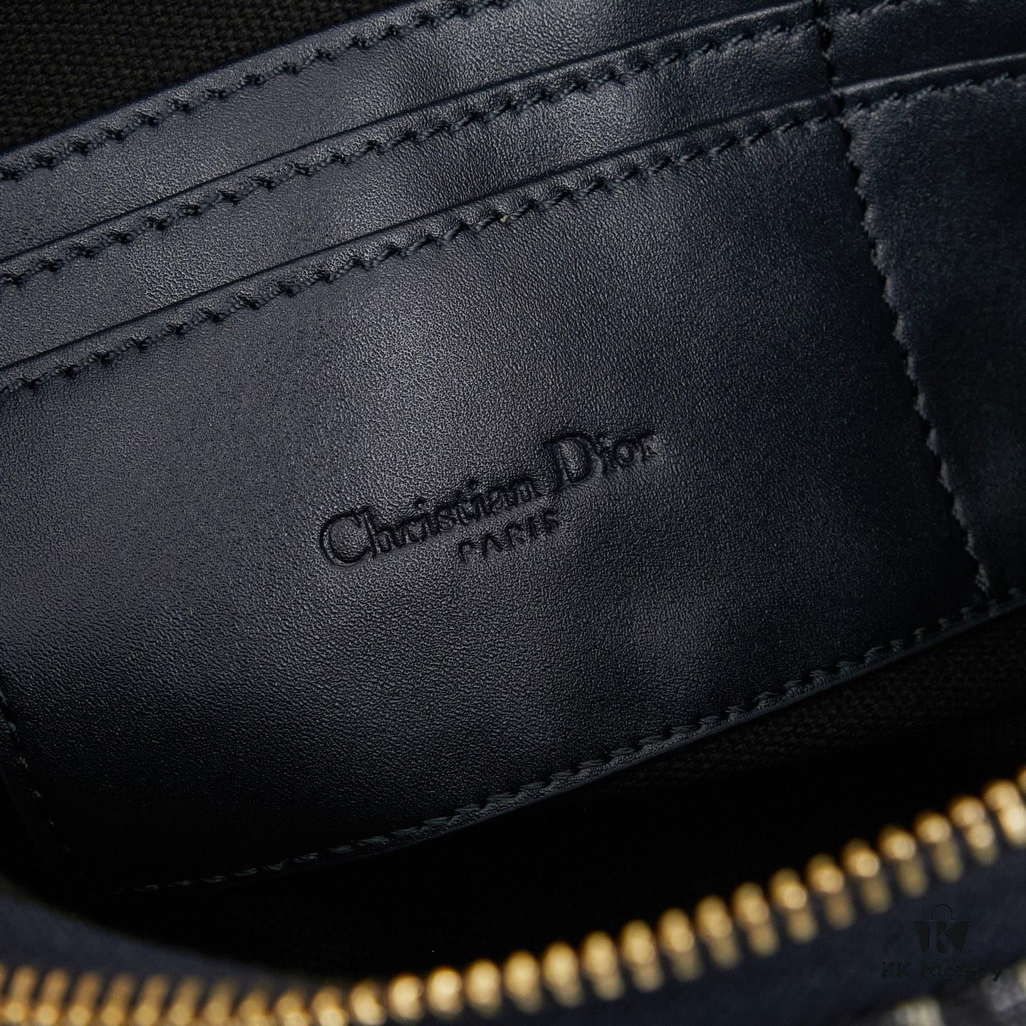 Diorstar Hobo Chain Bag in Blue Denim Dior Oblique Jacquard