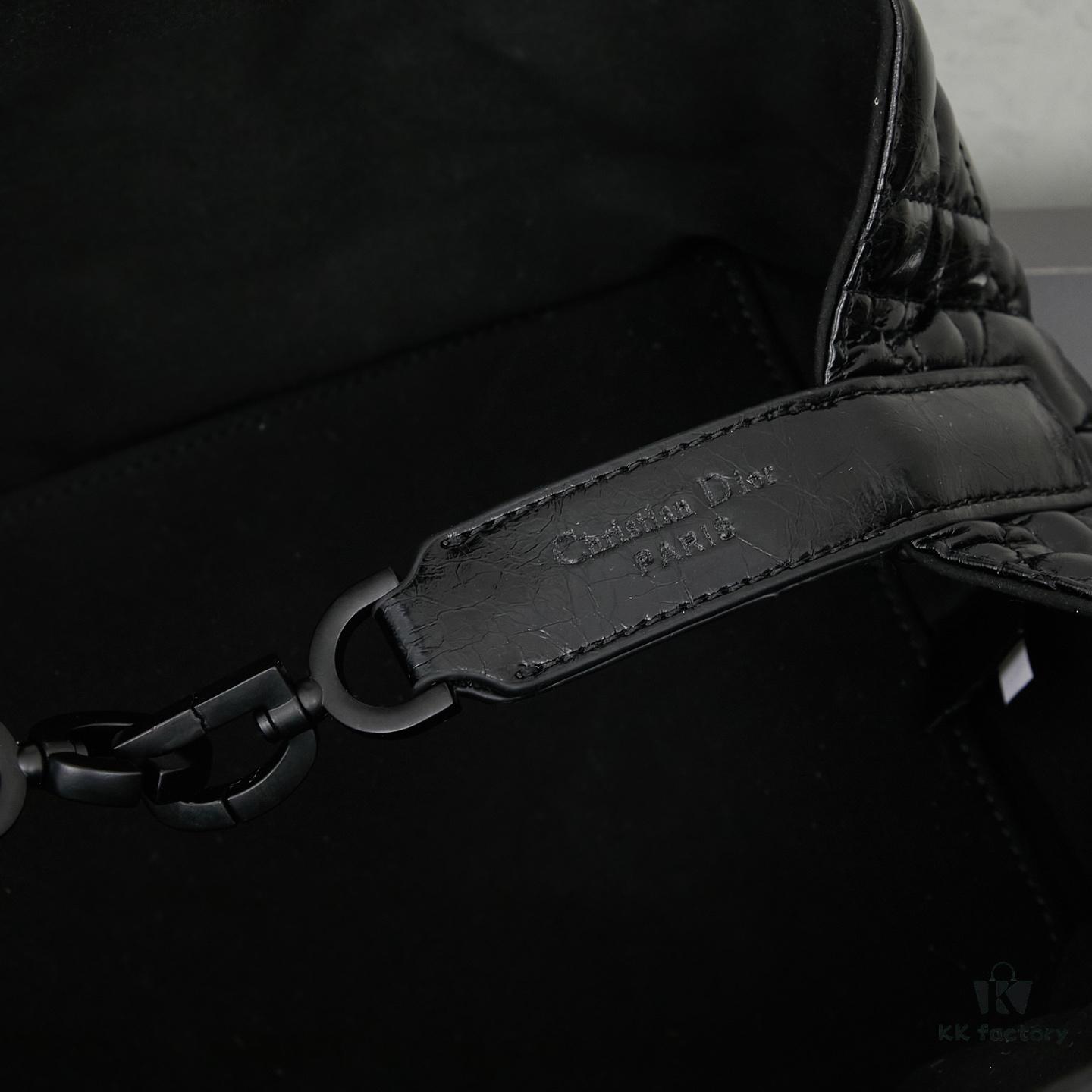 Small Oil-Waxed Calfskin Dior Toujours Bag