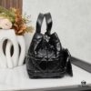 Medium-sized Oil-Waxed Calfskin Dior Toujours Bag