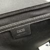 Box Included [Top Original Version] This miniature saddle messenger bag is exquisitely stylish, crafted from black grained cowhide leather and adorned with a flap closure and 'DIOR' signature, highlighting the refined charm of the saddle design. Spacious interior compartments with a patch pocket for organizing daily essentials. Equipped with an adjustable leather shoulder strap for versatile wear as a shoulder or crossbody bag.