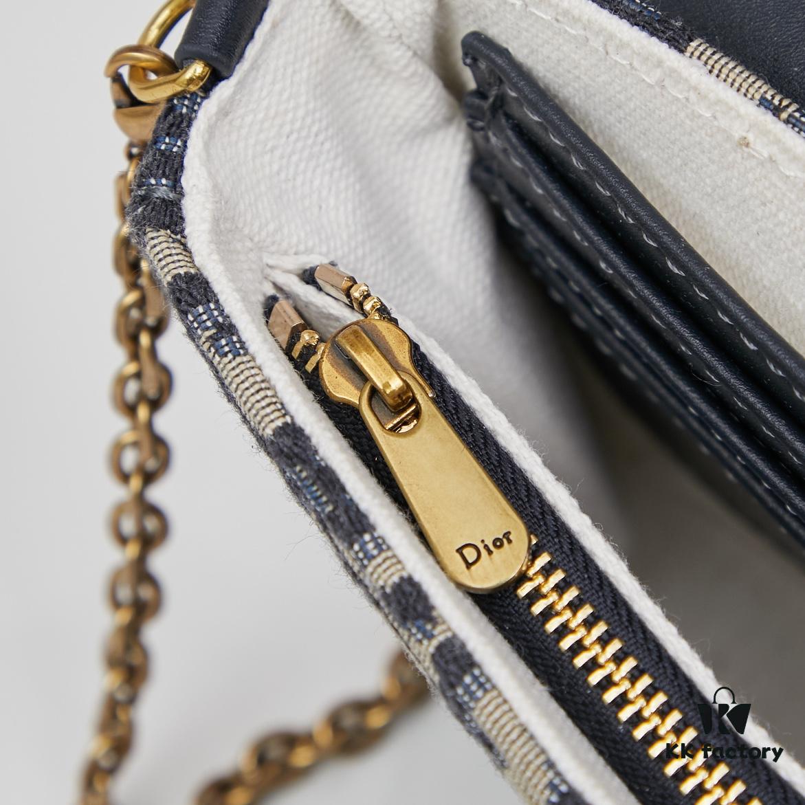 Dior Saddle Bag with Box, Shoulder Chain Bag