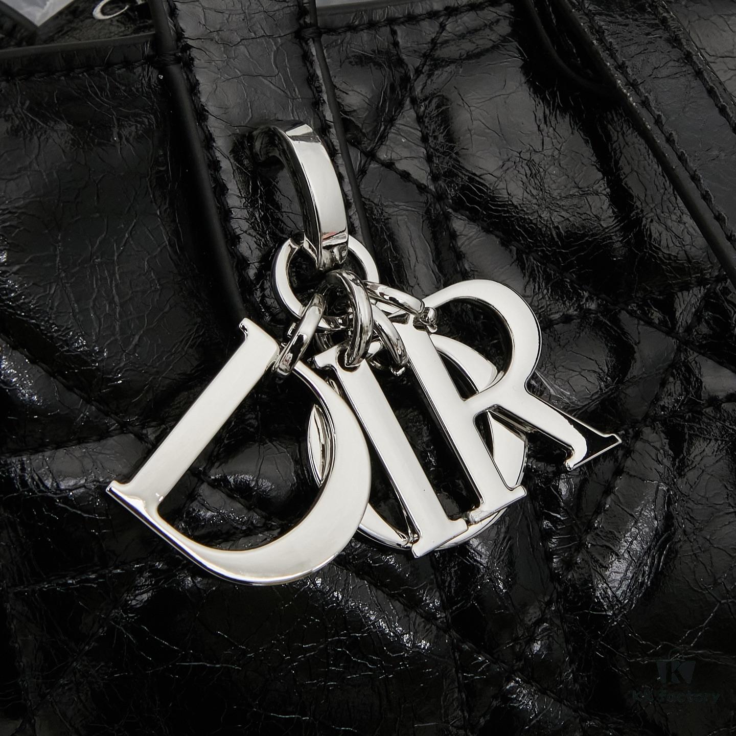 Dior Toujours Medium Vertical Handbag in Blush Beige Calfskin Leather