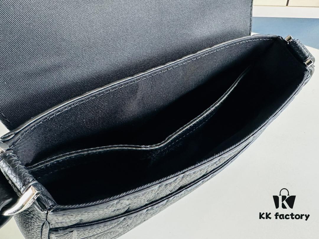 Dior Messenger Bag for Men, Model 9045, Box Size 22x17x6 cm