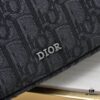 Dior Diamond Pattern Canvas Wash Pouch