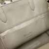 Dior Toujours Vertical Handbag in Blush Beige Calfskin with Large Cannage Stitching
