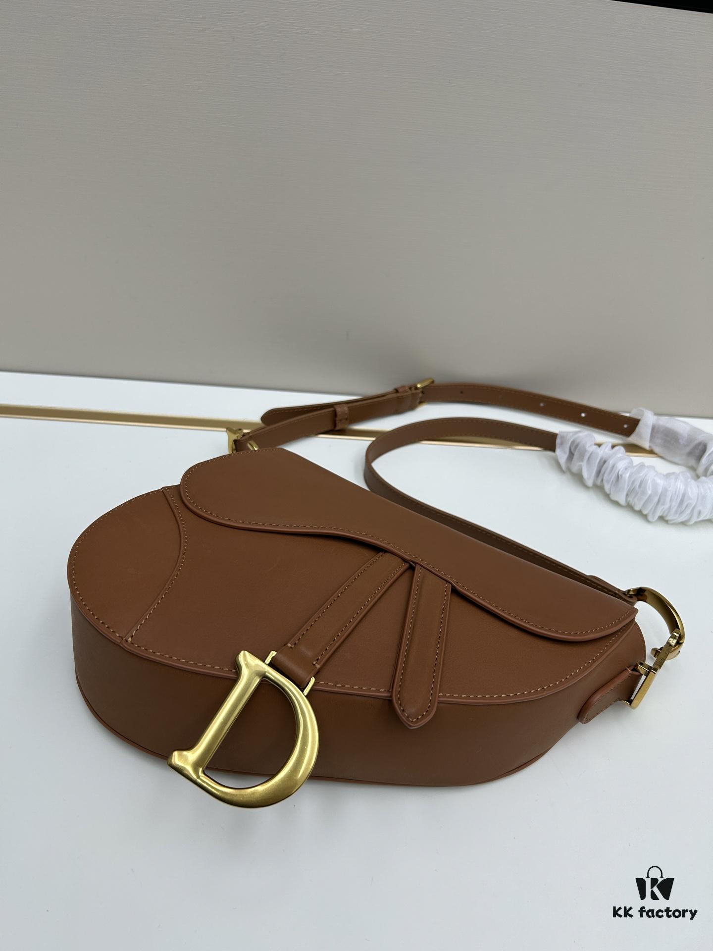 Dior Saddle Bag Monogram Large Size 0455 with Box and Genuine Leather Strap