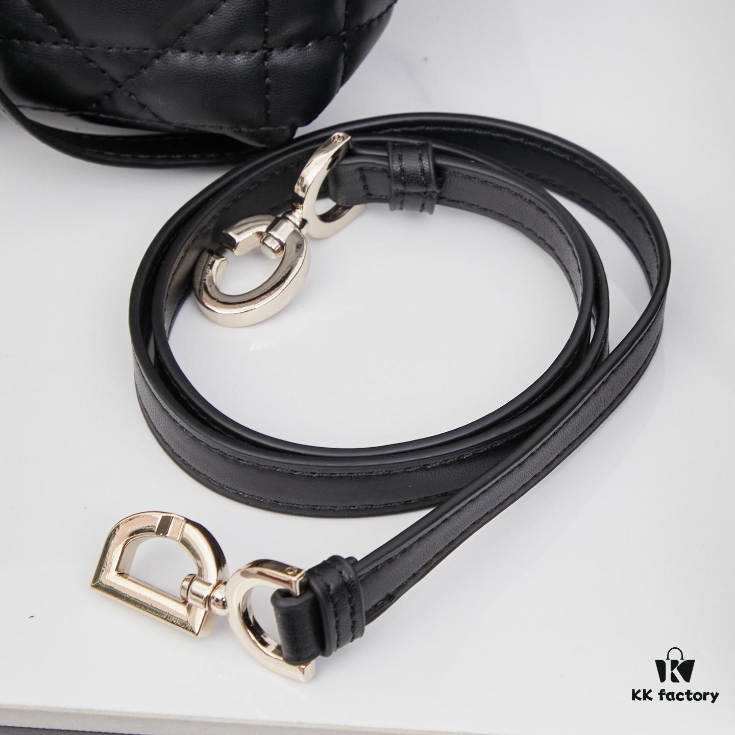 Dior Toujours Medium Vertical Handbag in Blush Beige Calfskin Leather