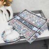 Original Order Embroidered Medium Di0r Book Tote