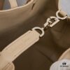 Dior Toujours Medium Vertical Handbag in Blush Beige Calfskin with Cannage Stitching