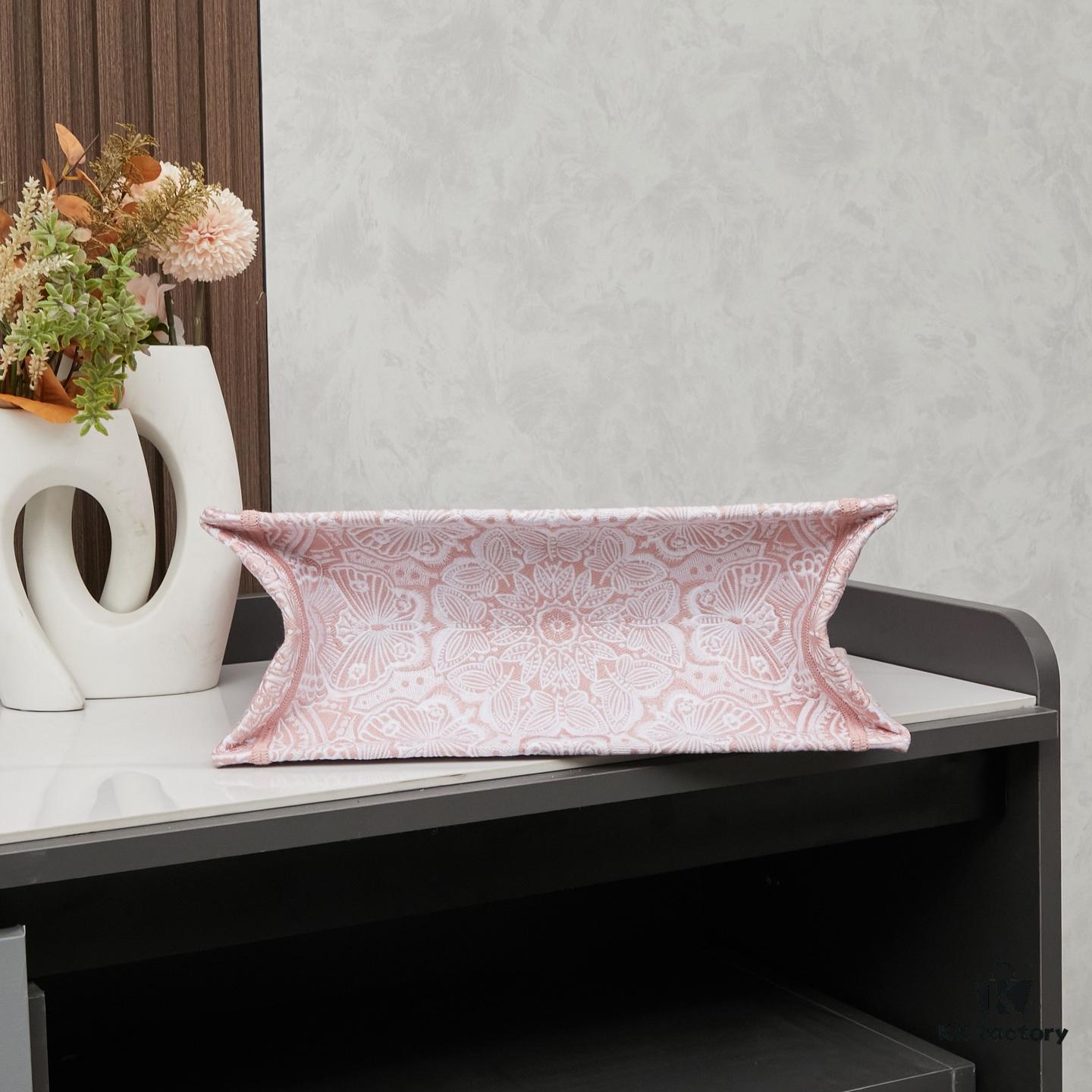 Original Order Embroidered Medium Di0r Book Tote