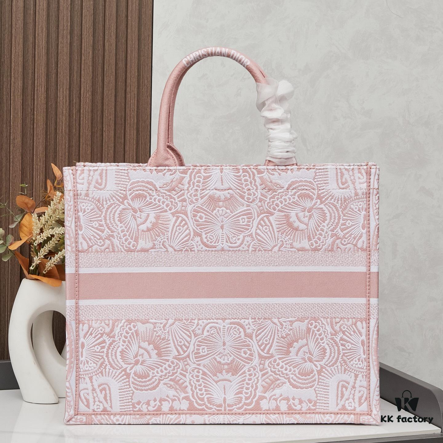 Original Order Embroidered Large Di0r Book Tote