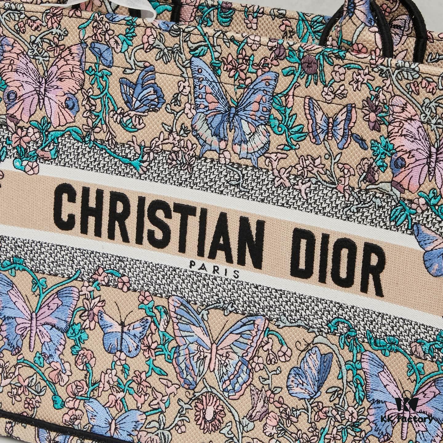 Original Order Embroidered Medium [Dior Book Tote]