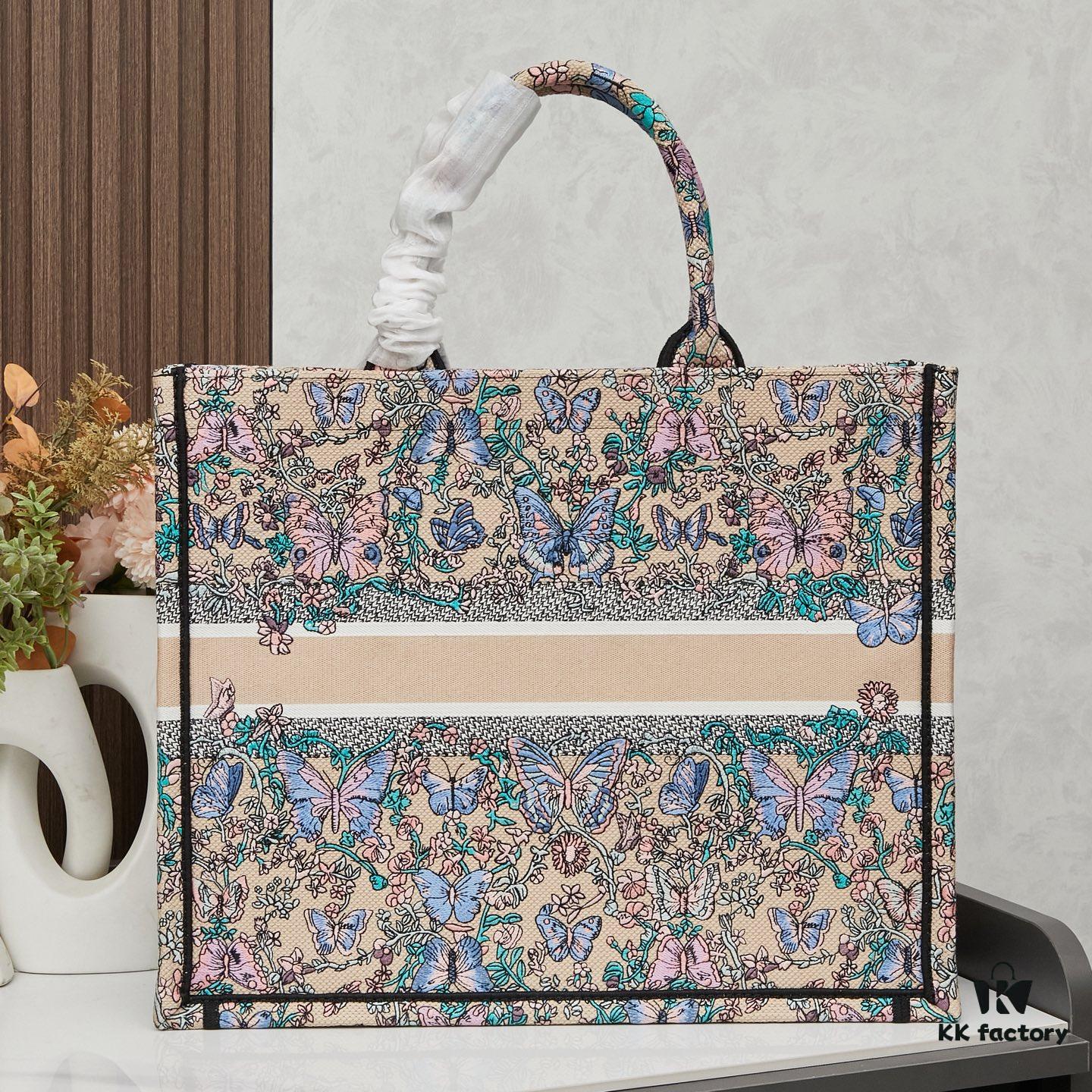 Original Order Embroidered Large Di0r Book Tote