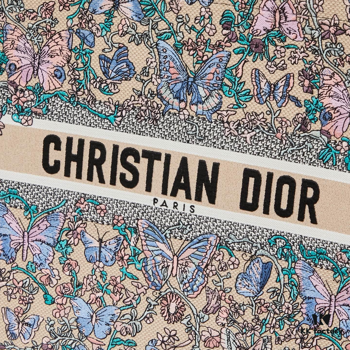 Original Order Embroidered Large Di0r Book Tote