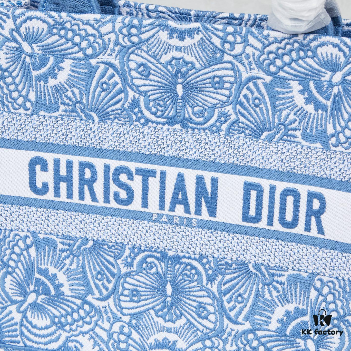 Original Order Embroidered Medium Di0r Book Tote