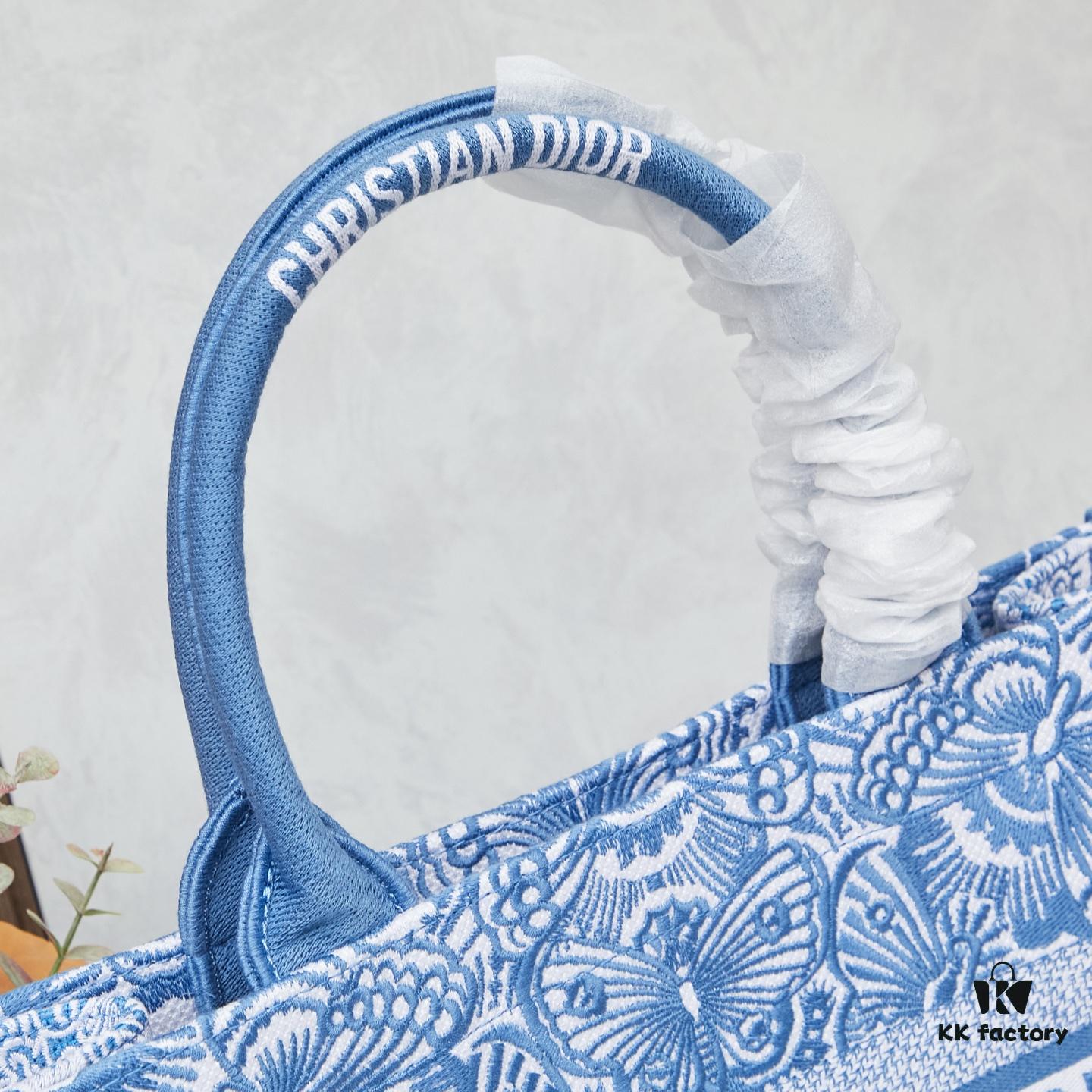 Original Order Embroidered Medium Di0r Book Tote