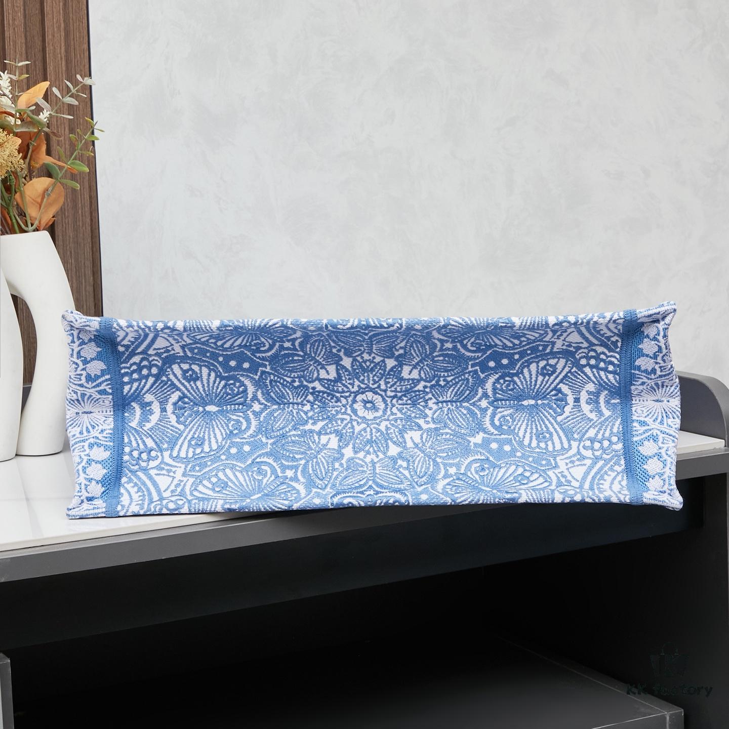 Embroidered Large Di0r Book Tote