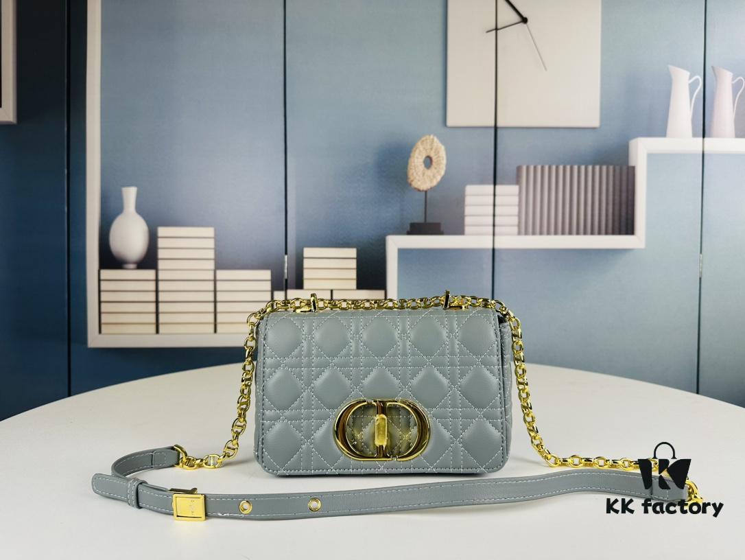 Dior Caro Small Bag in Caramel Beige Calfskin