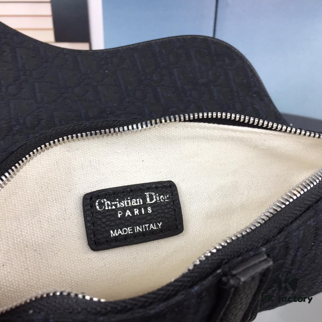 High-Quality Dior Men's SADDLE Crossbody Bag / Chest Bag