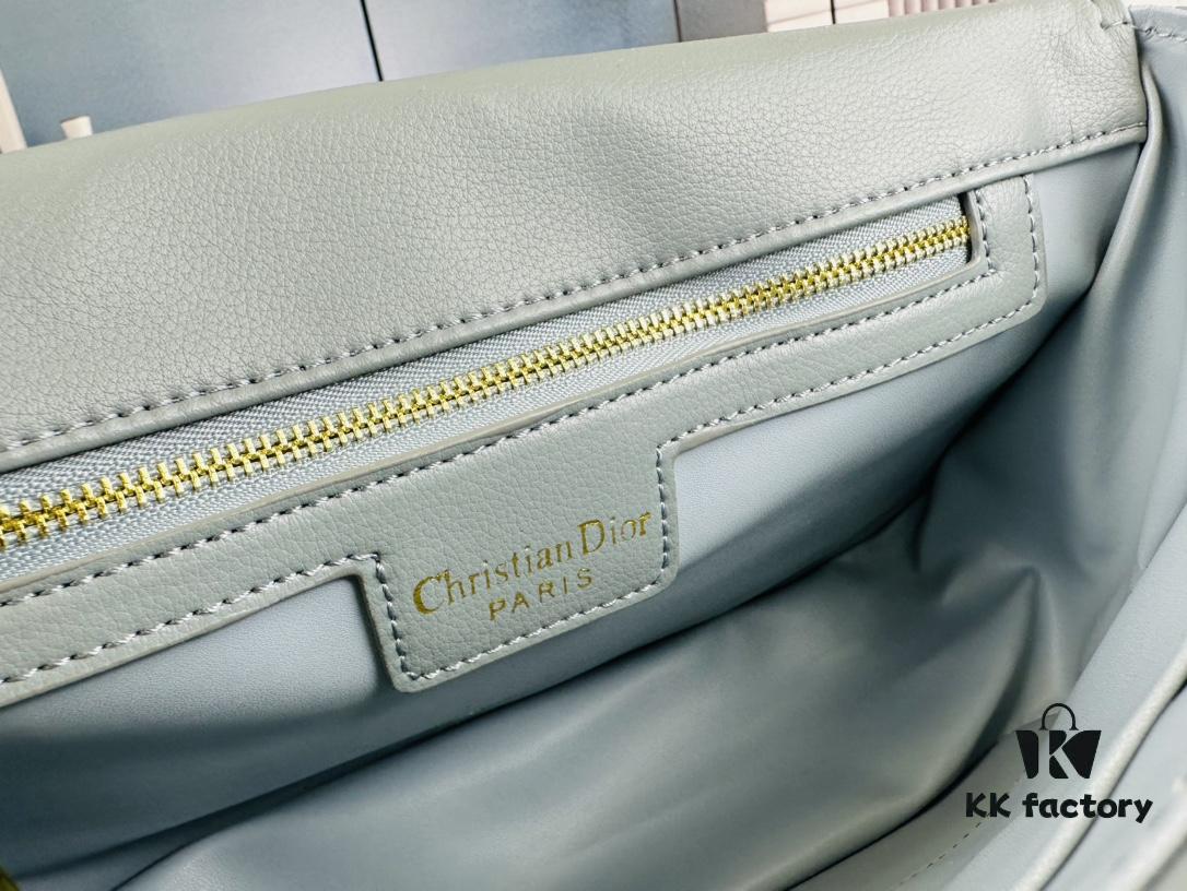 Dior Caro Medium Bag in Caramel Beige Calfskin Leather