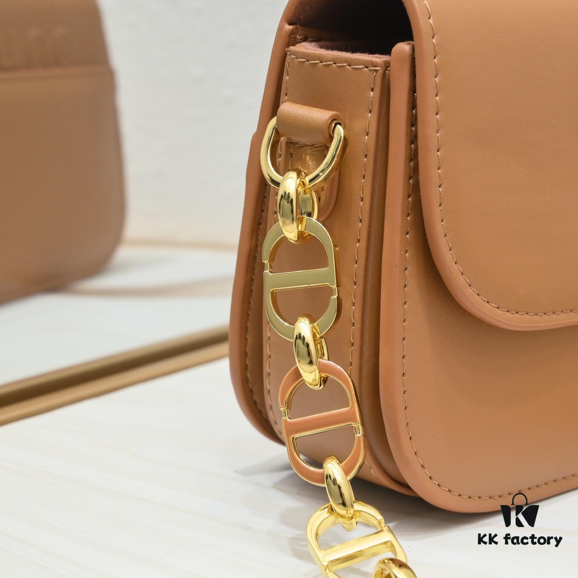 Upgraded Version with Box - Original Quality Dior Bobby Bag, New Retro Style Leather Handbag