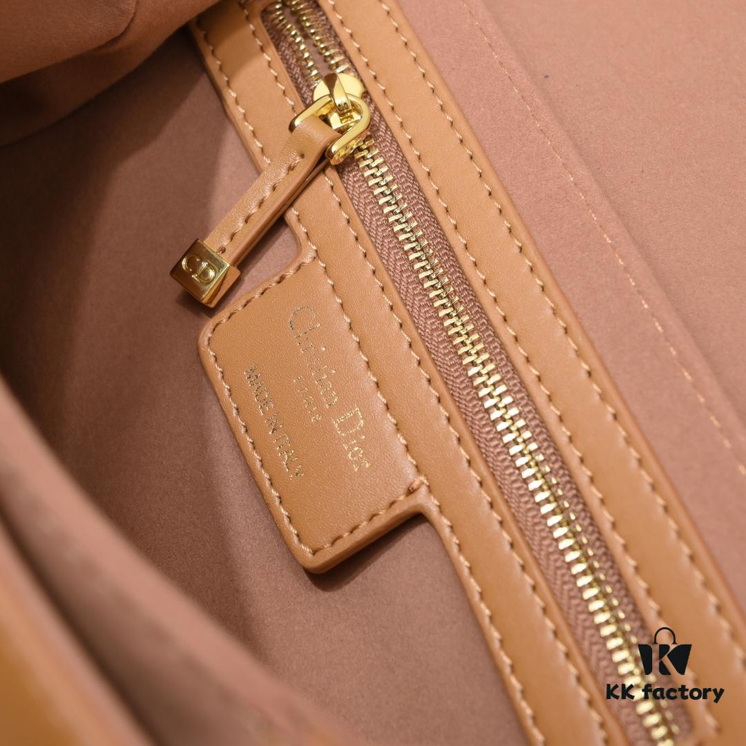 Upgraded Version with Box - Original Quality Dior Bobby Bag, New Retro Style Leather Handbag