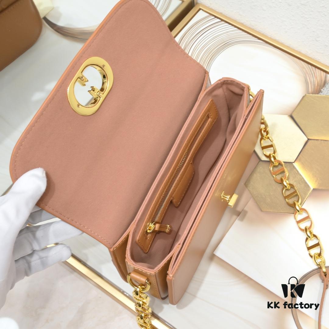 Upgraded Version with Box - Original Quality Dior Bobby Bag, New Retro Style Leather Handbag