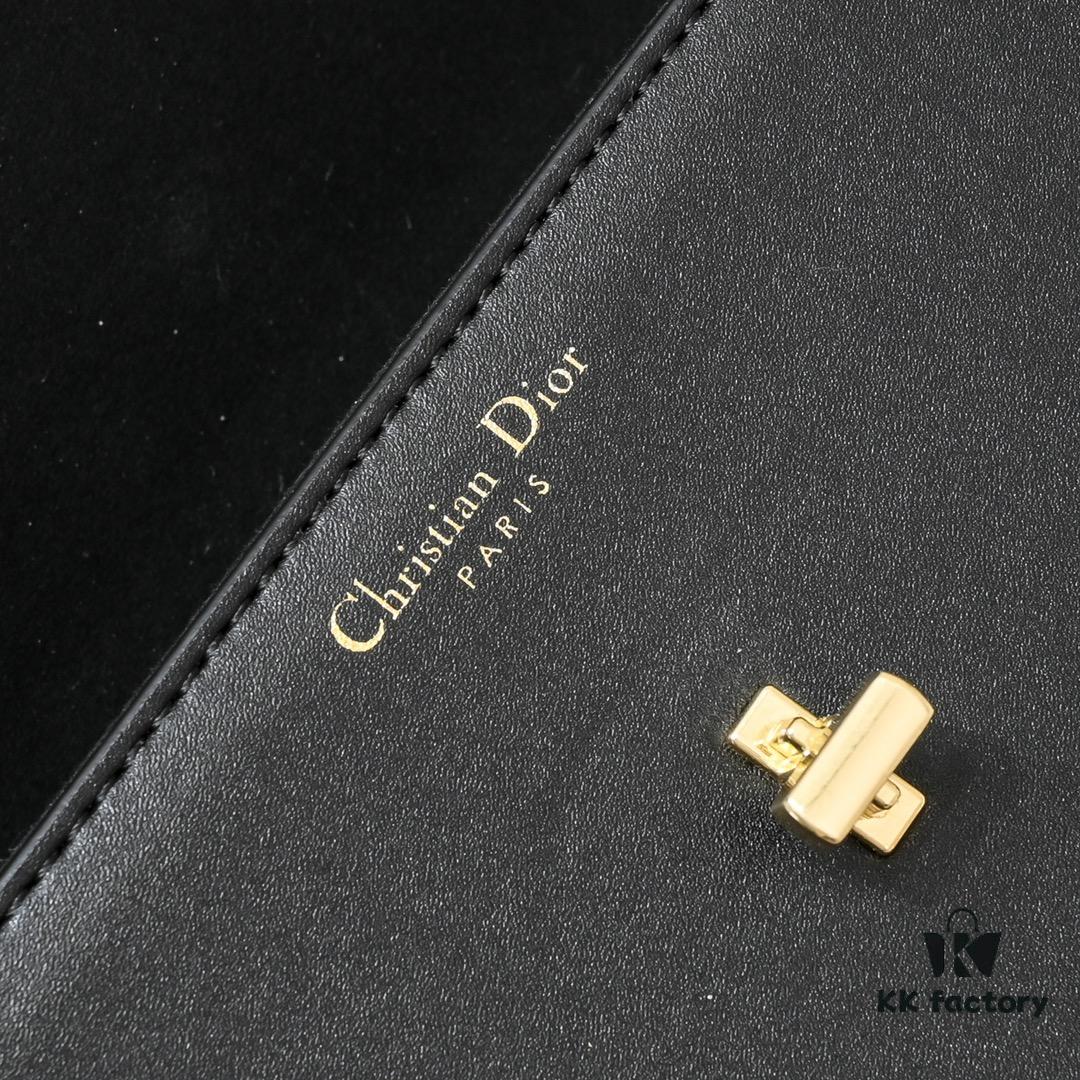 Upgraded Version Released 🔥 Comes with Box | Authentic Quality Dior Bobby Bag, New Retro Style Leather Handbag