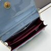 Lacquered Leather Lady Dior Pearl Clutch with Box