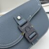 Dior Saddle Clutch with Shoulder Strap, Original Fabric Combined with Leather