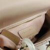 Lady Dior Small Three-Compartment Handbag with Silk Scarf