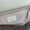Large Lady Dior Handbag with Silk Scarf, Cannage Quilting, Top-Grade Imported Leather, Five Compartment Design