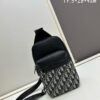 New Arrival with Box This Year's Latest Dior^_^ Oblique Print Crossbody Bag