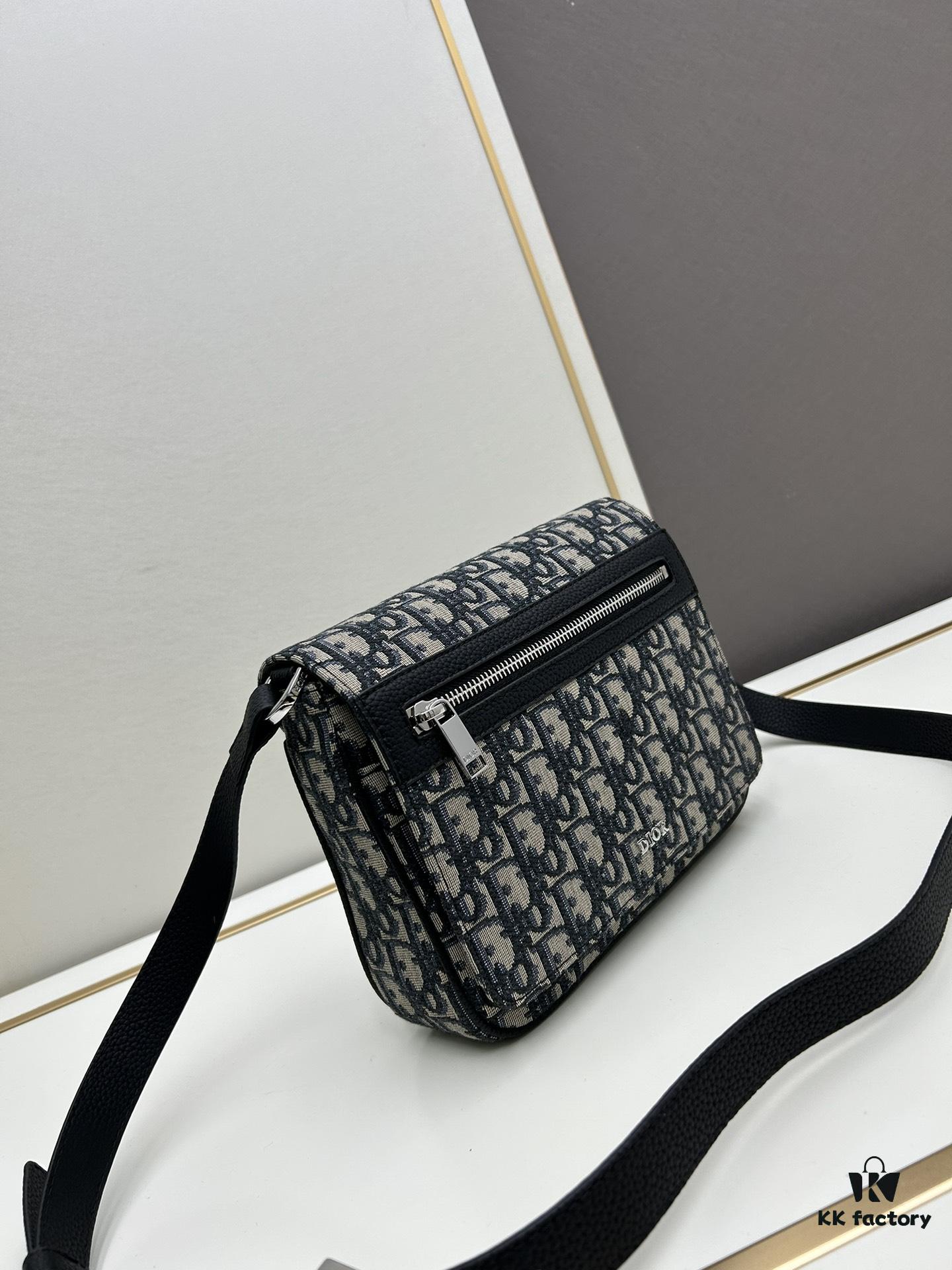 Dior Messenger Bag for Men, Model 9045, Box Size 22x17x6 cm