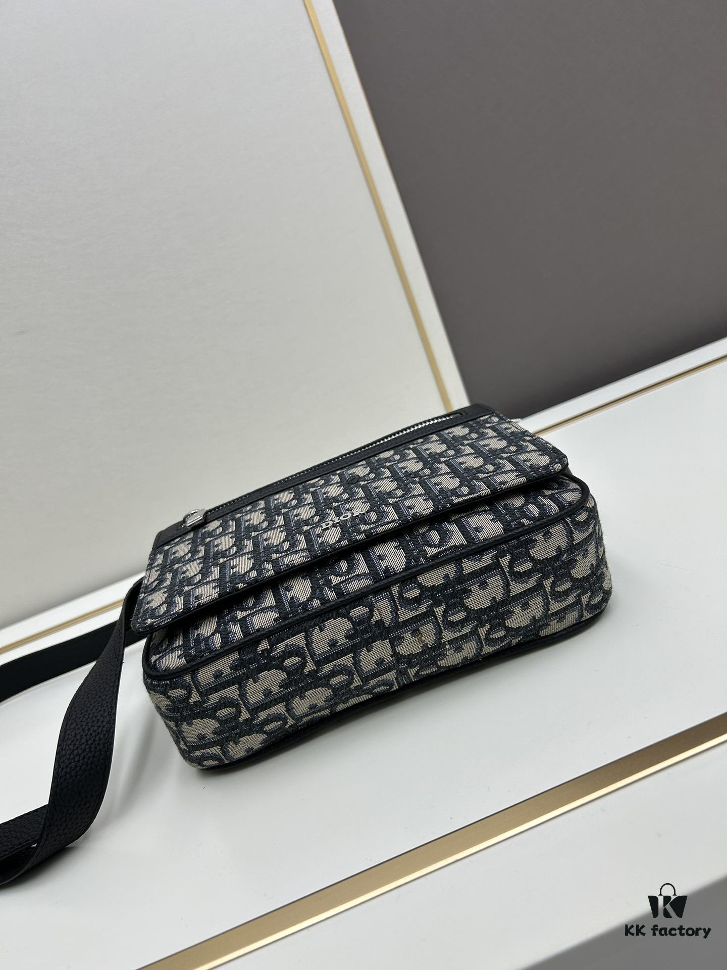 Dior Messenger Bag for Men, Model 9045, Box Size 22x17x6 cm