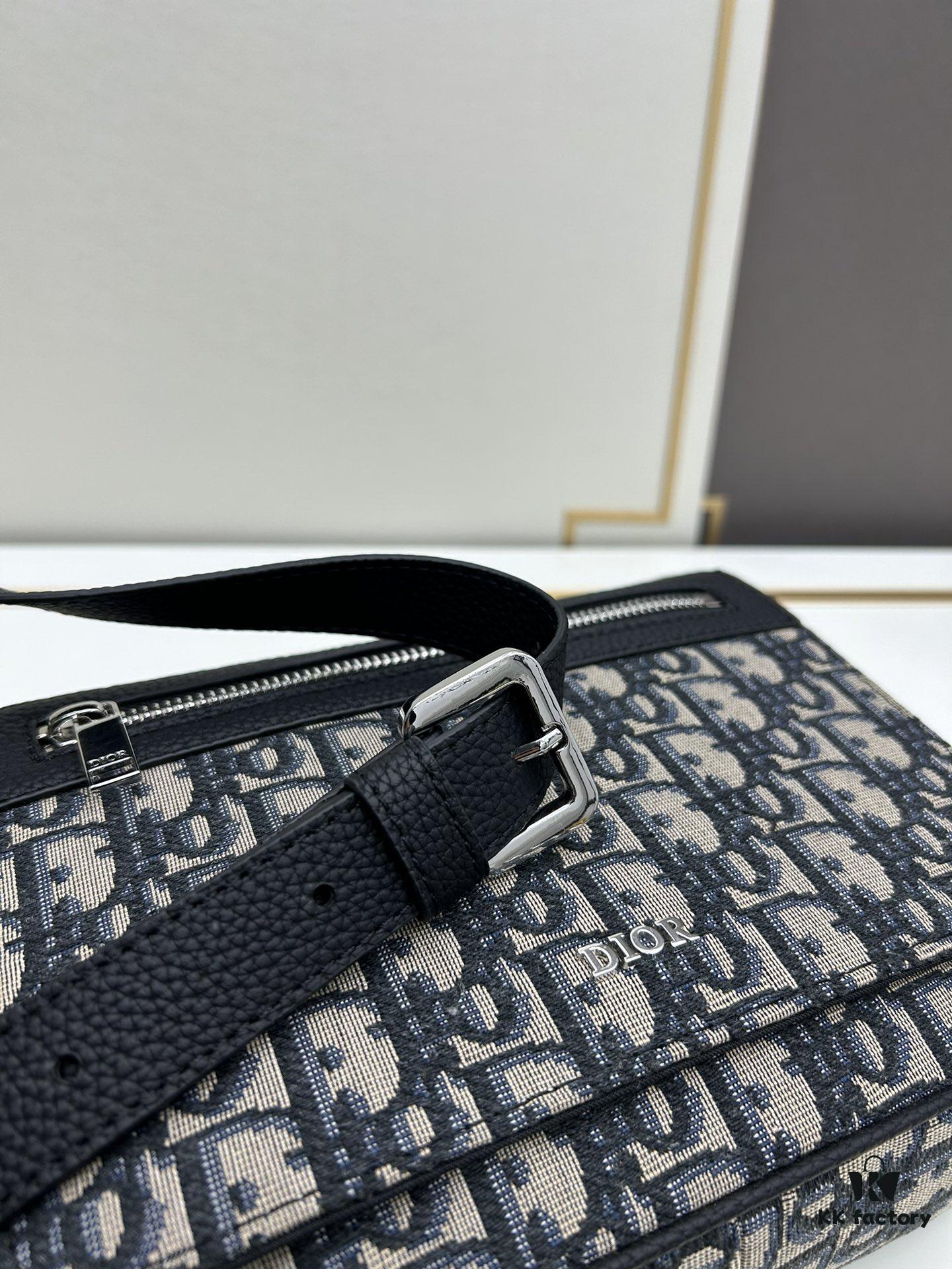 Dior Messenger Bag for Men, Model 9045, Box Size 22x17x6 cm