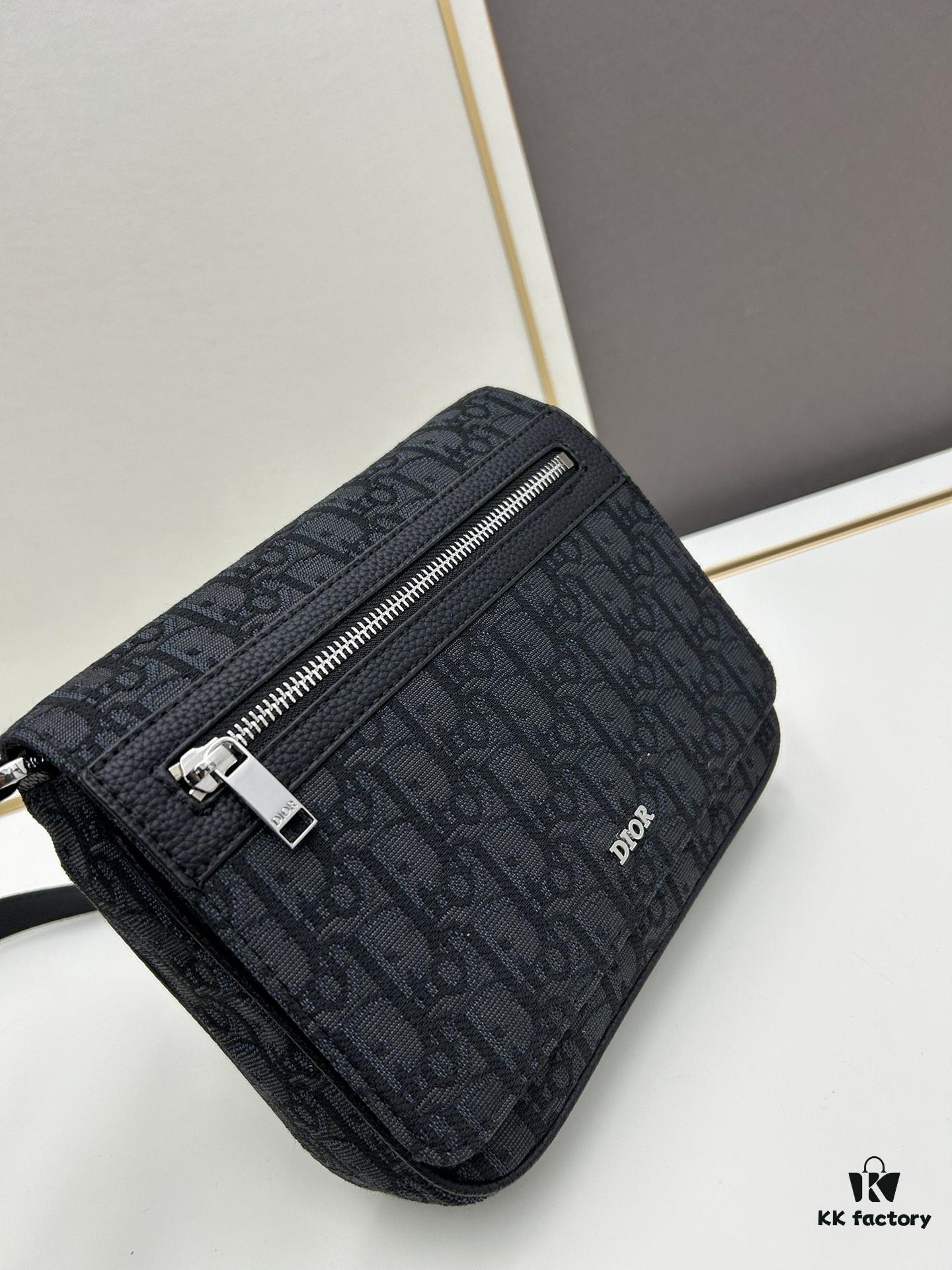 Dior Messenger Bag for Men, Model 9045, Box Size 22x17x6 cm