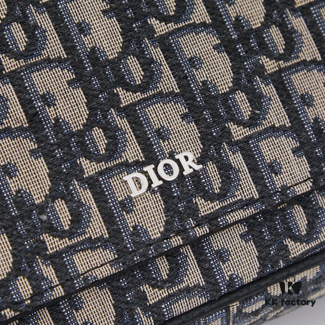 Dior Messenger Bag for Men, Model 9045, Box Size 22x17x6 cm