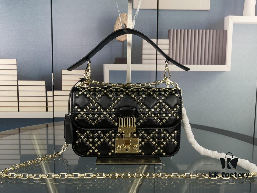 ✨【Premium Gift Box Included】Dior Lady Dior Love Christian Dior 👉 Qixi Limited Edition 💗 (Christian Dior, CD) New Store-Release Diorama Chain Bag, In-Store Hit