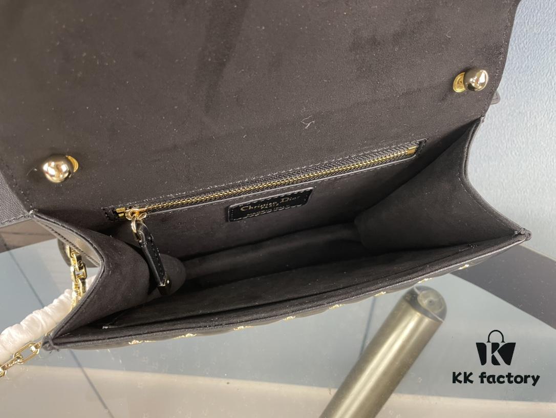 ✨【Premium Gift Box Included】Dior Lady Dior Love Christian Dior 👉 Qixi Limited Edition 💗 (Christian Dior, CD) New Store-Release Diorama Chain Bag, In-Store Hit