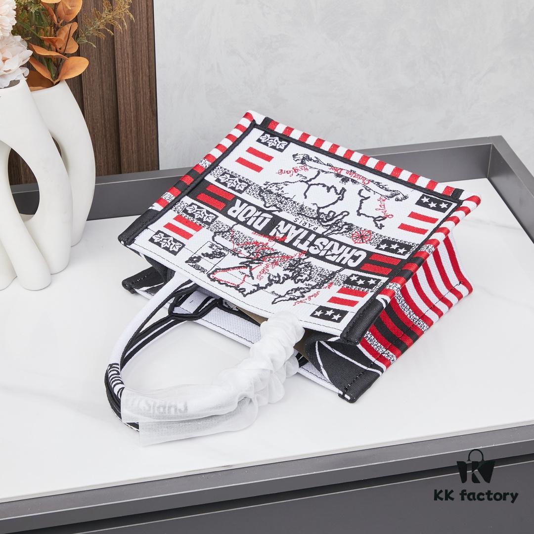 Book Tote Bag (Small Size Embroidered 26.5cm)