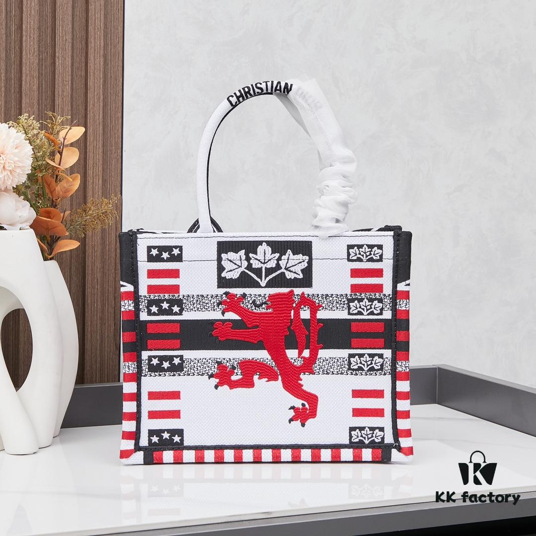 Book Tote Bag (Small Size Embroidered 26.5cm)