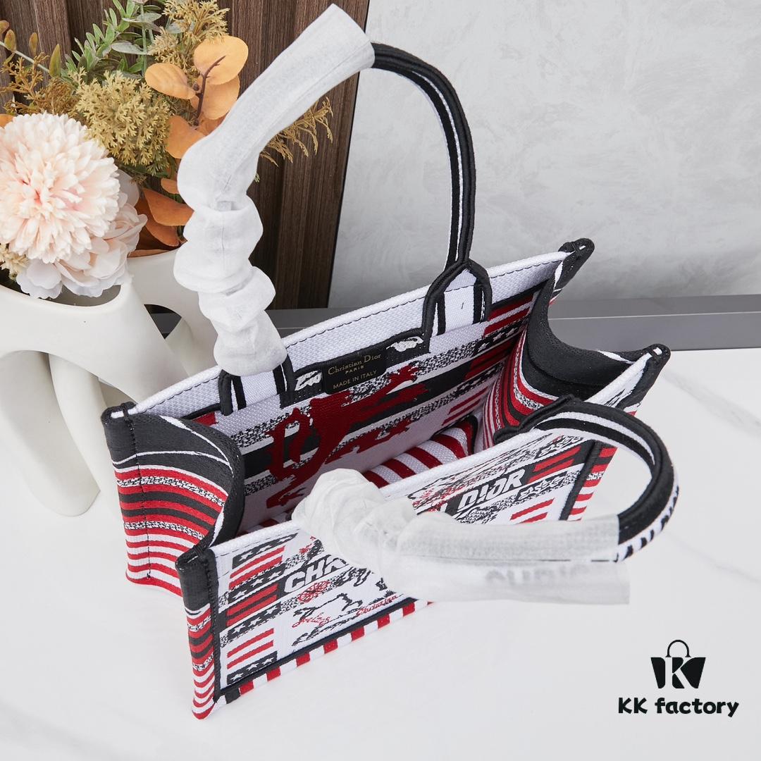 Book Tote Bag (Small Size Embroidered 26.5cm)