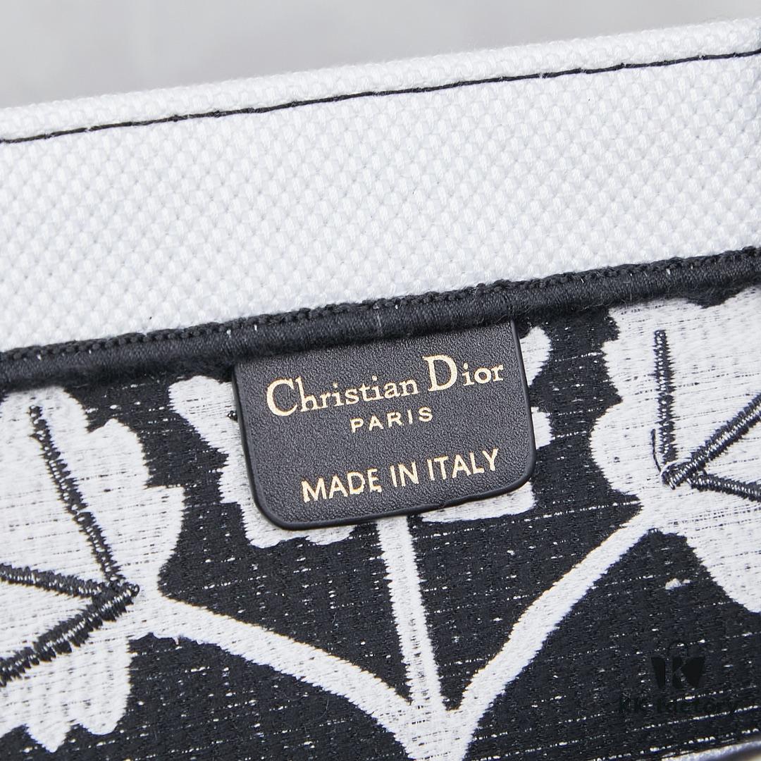 Embroidered Large [Di0r Book Tote]