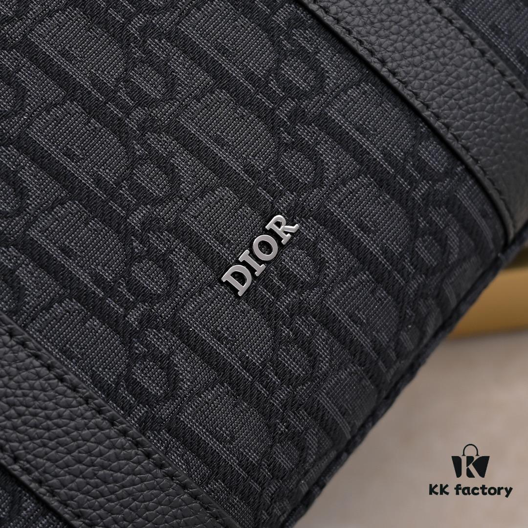 Luxury Original Oblique Fabric East-West Handbag