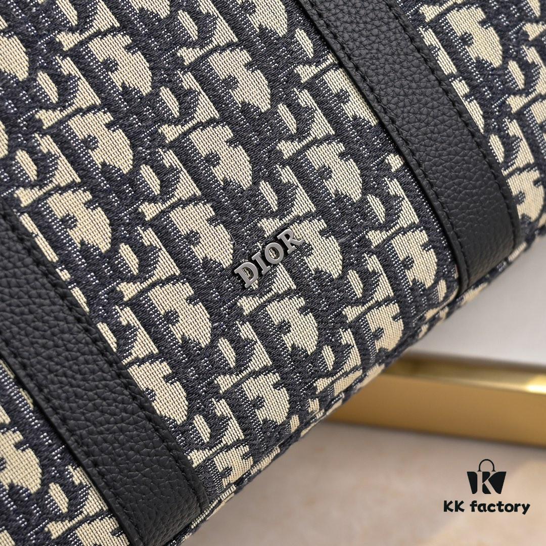 Luxury Original Oblique Fabric East-West Handbag