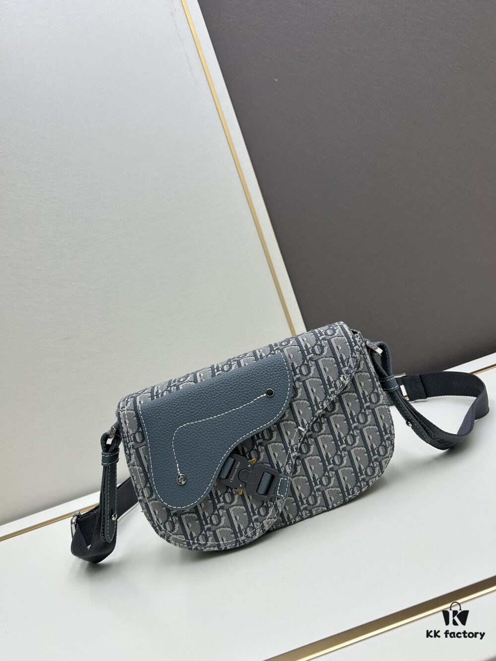 Saddle Messenger Bag with Box